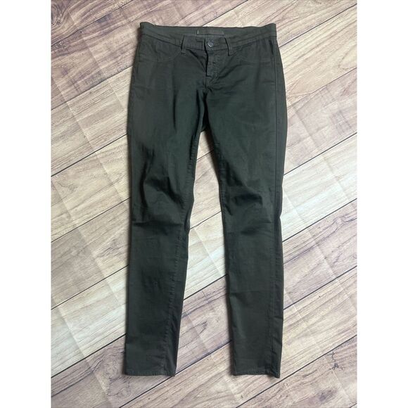 J Brand Leggings West Point Army Green Jeans Women's 28‎ - Picture 1 of 5